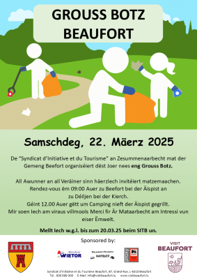 Grouss Botz Flyer 2025